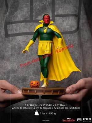 Iron Studios MARCAS48921-10 WandaVision 1/10 Scale Vision GK Model Statue
