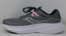 Saucony Women's Ride 15 Running Shoe, Alloy/Quartz, 7 - Gently Used