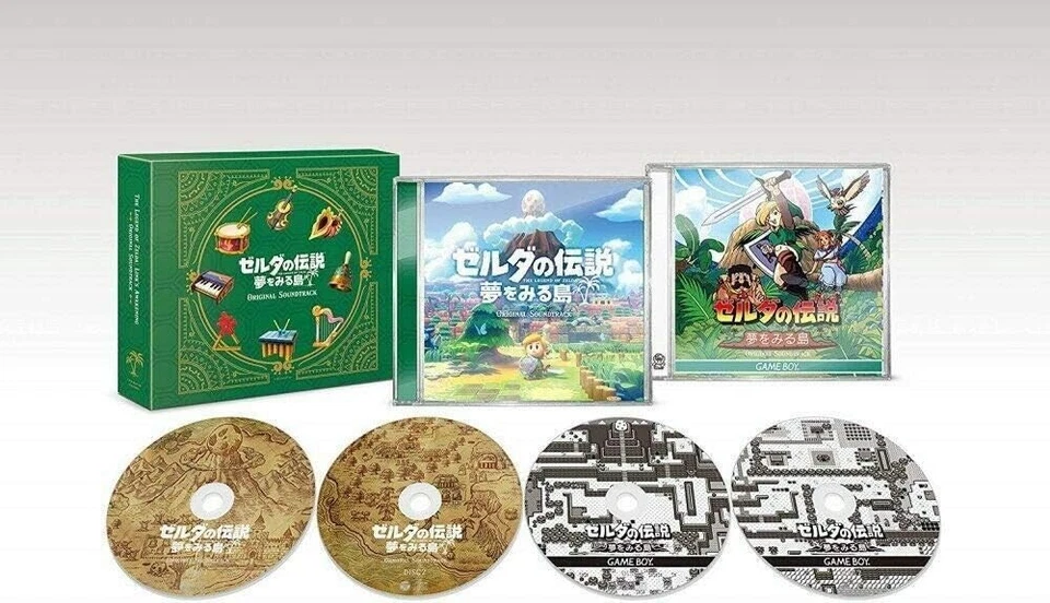 The Legend Of Zelda: Link's Awakening Original Soundtrack Limited Edition OST Ja - Photo 2/4