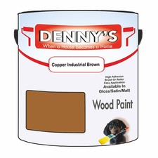 Dennys Wood Tables Paint - Copper Industrial Brown