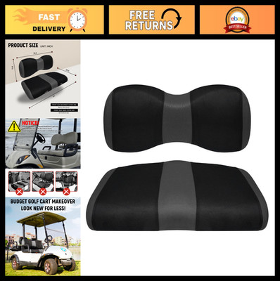 Durable Golf Cart Front Seat Covers for Yamaha G29/Drive 2, Breathable & Washabl
