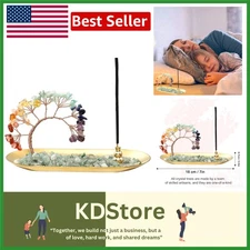 Crystal Chakra Incense Holder – Healing & Home Decor