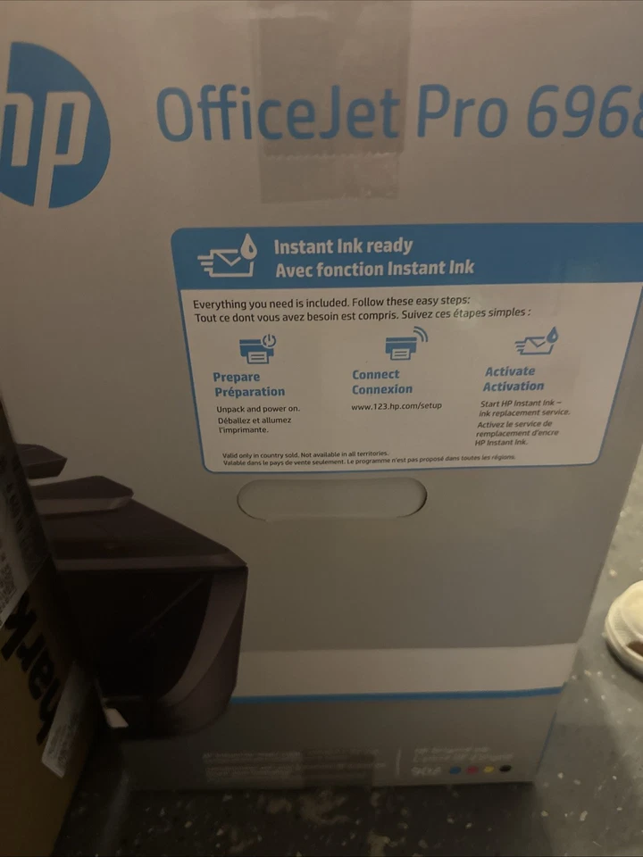BRAND NEW HP OfficeJet Pro 6968 All-in-One wireless Printer - Image 3 of 3