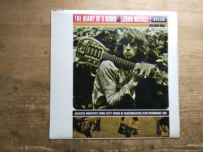 John Mayall Diary of A Band Vol 1 1st Press VG Vinyl Record Album SKL4918 (AY)