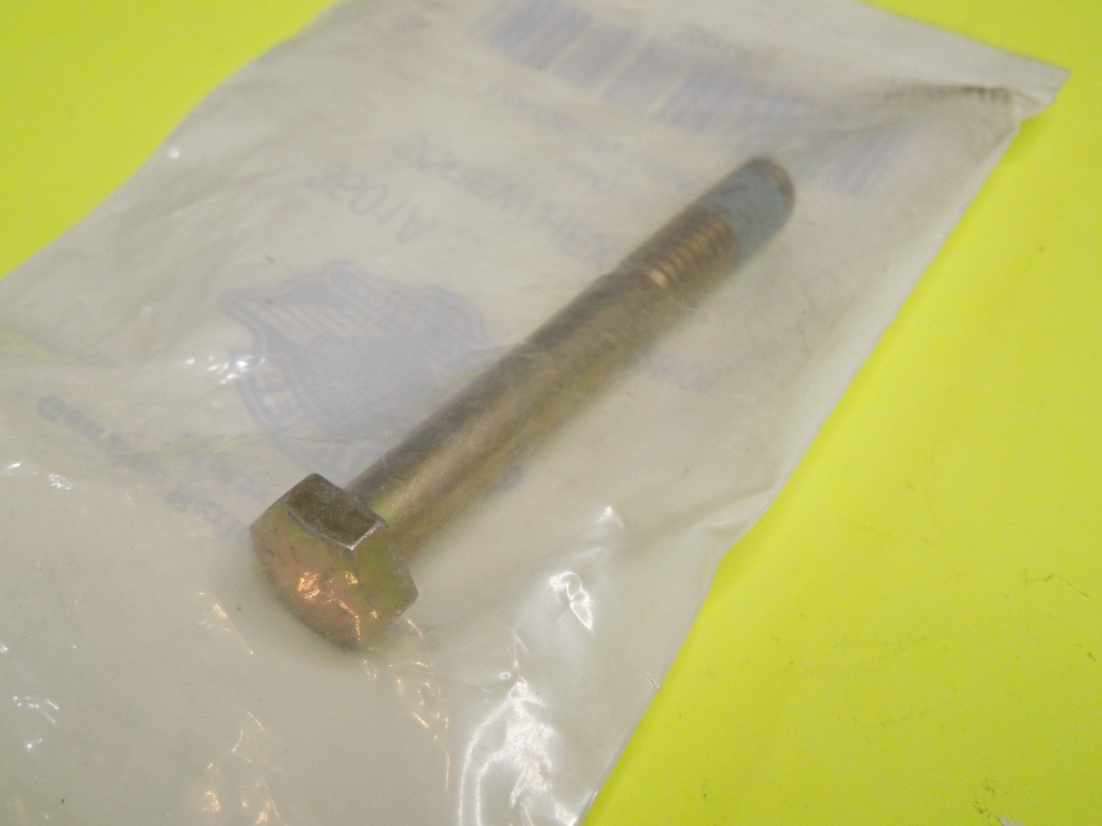 1 NOS OEM Harley Davidson 5/16-18 x 2-1/2 Hex Head - Grade 8 Screw P/N 3501A