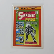 1990 Marvel Comics Impel M.V.C " Tales of Suspense #39" IRON MAN ! #135
