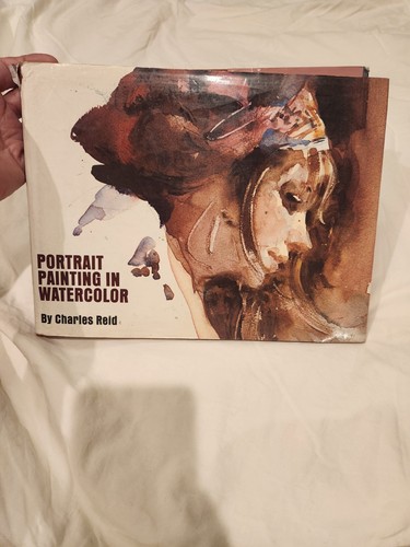 Portrait Painting In Watercolor Hardbound Book