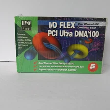 I/O Flex Dual Channel IDE Controller Card PCI Ultra DMA/100 Model IOFlex 571A