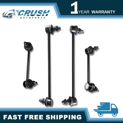 4Pc Front Rear Sway Bar Link Kit fit K750124 K750750 K750749 For 07-15 Pilot MD