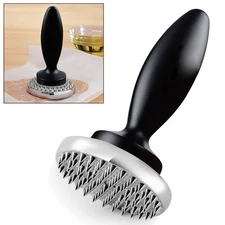 Reversible Meat Tenderizer and Pounder Dual Sided Meat Tenderizer Mallet Mari...