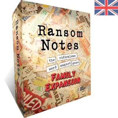 Add Laughter with Ransom Notes Family Expansion - Fun Word Game for 3-6 Players