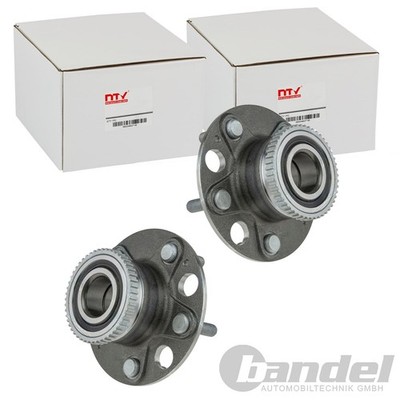 2X NTY RADLAGER SATZ HINTEN PASSEND FÜR HONDA SHUTTLE | KLT-HD-031