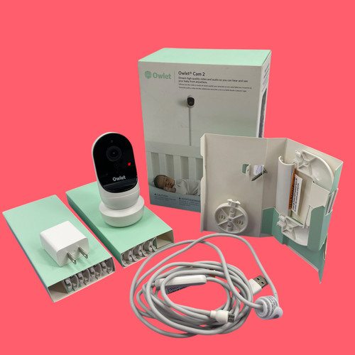 Owlet Cam 2 OC2A Baby Monitor 1080p Night Vision Smart WiFi Camera