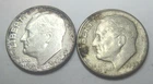 1946 D & 1947 D * 2 Silver ROOSEVELT DIMES ! Shown * USA ONLY Please * FREE SHIP
