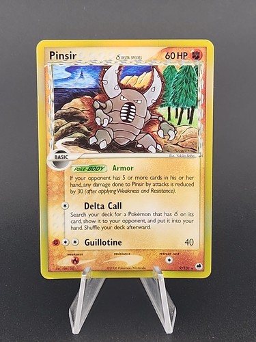 Pinsir Dragon Frontiers EX Series POKEMON Holo Foil Rare 2006 #9