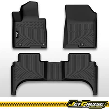 Fits 22-25 Hyundai Santa Cruz All Weather 3D Molded Floor Mats Carpets Liner TPE