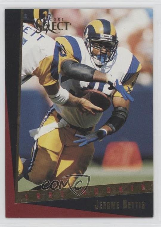 1993 Score Select Jerome Bettis #172 Rookie RC HOF 12g7