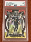 2024 Panini Select - Concourse Jayden Daniels #26 Red & Yellow Shock Prizm (RC)