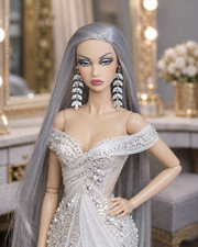 integrity toys OOAK Repaint Poppy Parker Custom Art Doll Head
