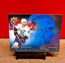 2025-26 UD Series 1 Hockey Matty Beniers Compositions #CMP-17