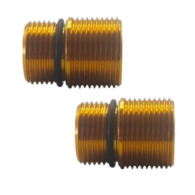 #ad 2 Pack 7110264 Water Oulet Kit for Axial Cam Pressure Washer Pump Gold $12.72