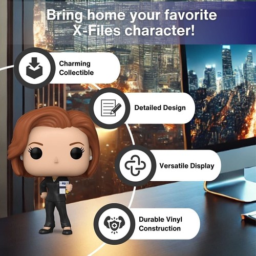 Dana Scully Funko Pop! Akte X - Sammelfigur Vinyl #1613 mit Hülle - Bild 3 von 7
