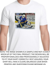 Martin Biron Photo Hockey Buffalo Sabres Nhl Picture Tshirt