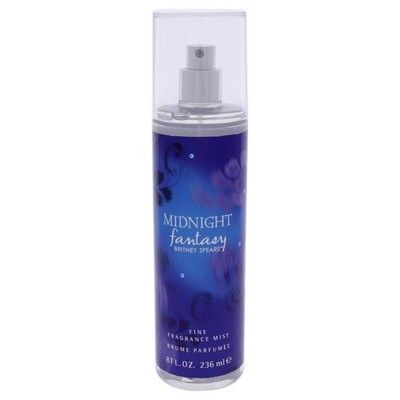 Midnight Fantasy by Britney Spears, 8 Oz Fine Fragrance Mist