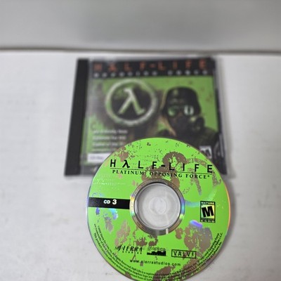 Half-Life [1, Original] - Opposing Force Expansion (PC, 2001) CD-ROM Game w/ Key