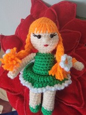 Handmade Crochet Doll Ready-Made Amigurumi Gift Home Decor Idea