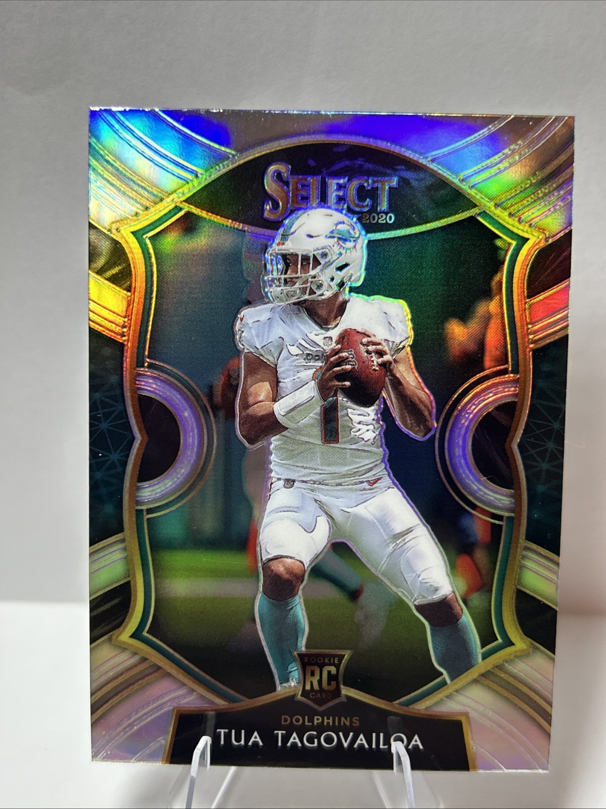 2020 Panini Select - Concourse Tua Tagovailoa #45 Silver Prizm (RC)