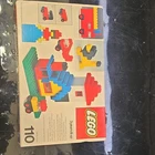 LEGO Universal Building Set 110 Complete Set Boxed Theme Vintage 125 Pieces