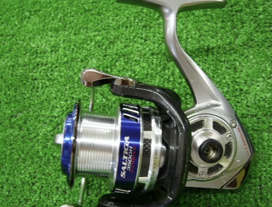 Daiwa 10 Saltiga 3500H 5.7 Spinning Reel Magshield ATD Used Saltwater Fishing