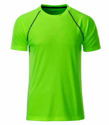 James Nicholson JN496 Men's Sport T-Shirt Laufshirt Joggen Laufen FitnessS-2XL