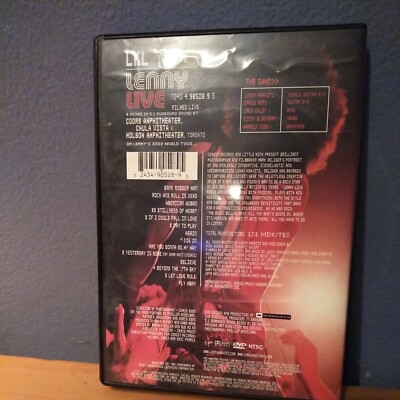 Lenny Kravitz - Live (DVD, 2002, Keep Case) 724349052895| eBay