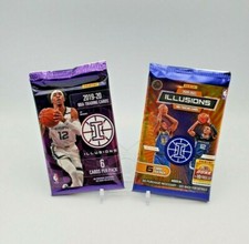 2019-20 + 2020-21 Panini Illusions Basketball 6-Card Blaster Pack Lot x2 - NEW