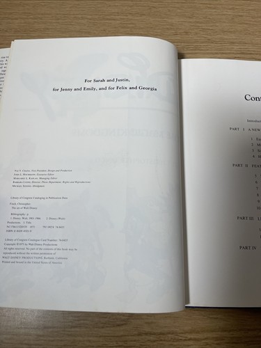 Art of Walt Disney By C. Finch 1975 Coffee Table Book Concise Ed. Disneyana - Picture 15 of 23