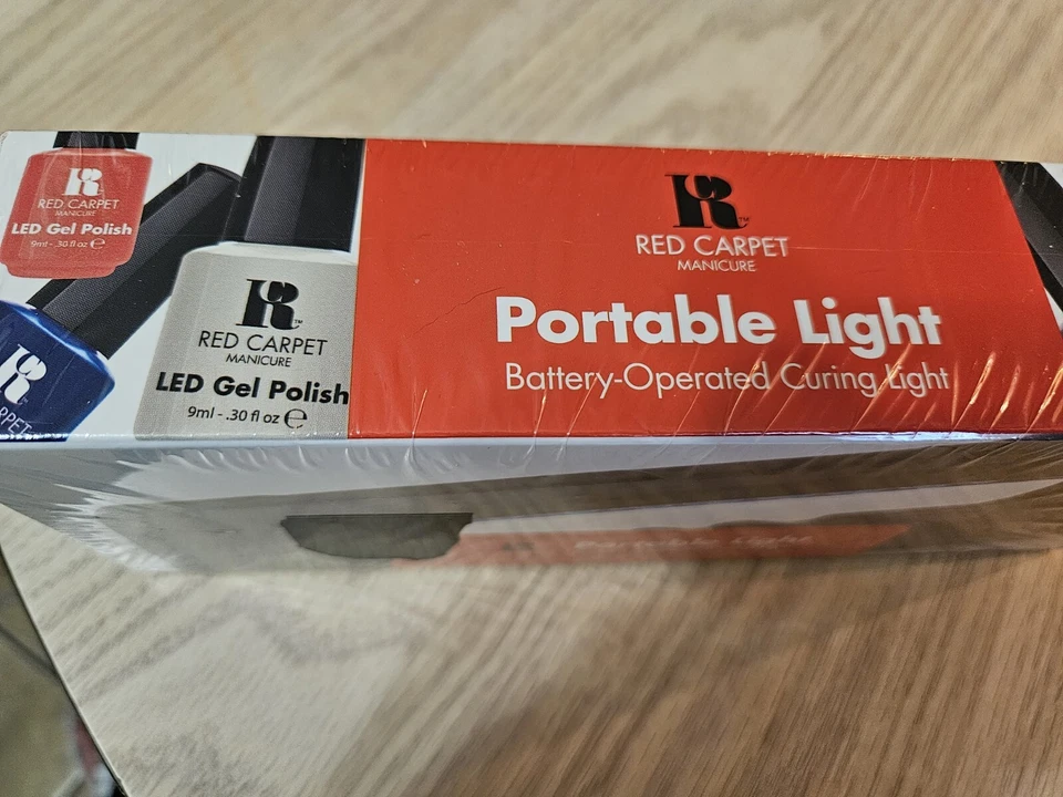  LIQUIDACIÓN ALFOMBRA ROJA Luz Portátil Luz de Curado a Batería NUEVO Foto 2 de 4