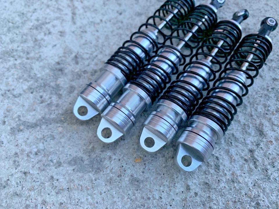 High Performance Big Bore Shocks for 1/10 Arrma Typhon 3S Silve - Image 2 of 2
