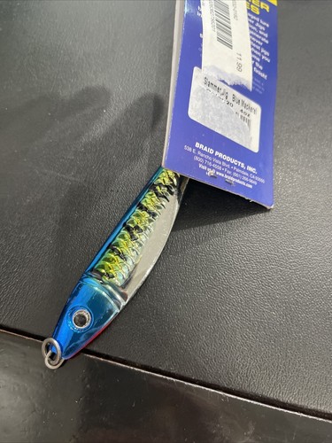 Braid Products 756-20 Slammer Series Pro Jig Blue Mackerel 4oz. New In Package - Picture 5 of 5