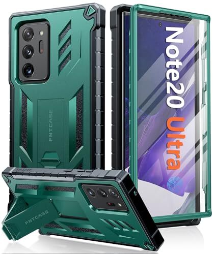 for Samsung Galaxy Note-20-Ultra Case: Military Grade Drop Proof Green - Zdjęcie 4 z 7