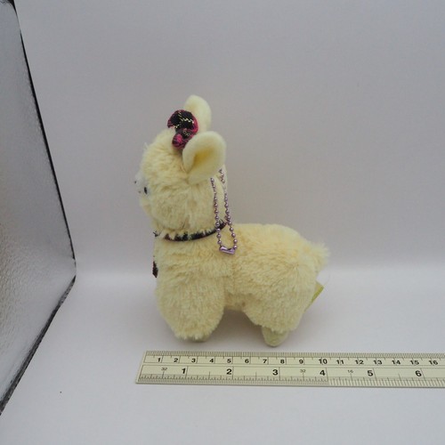 Alpaca Alpacasso D1401B Cream Amuse Keychain Mascot 5" Plush Toy Doll Japan - Picture 3 of 10