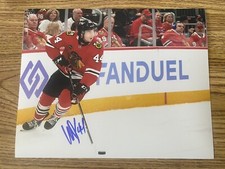 Wyatt Kaiser Autographed 8x10 Photo Chicago Blackhawks