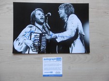 Benny Andersson & Bjรถrn Ulvaeus "ABBA" signed 8x12 inch photo autographs ACOA Benny Andersson & Bjรถrn Ulvaeus "ABBA" signed 8x12 inch photo autographs ACOA