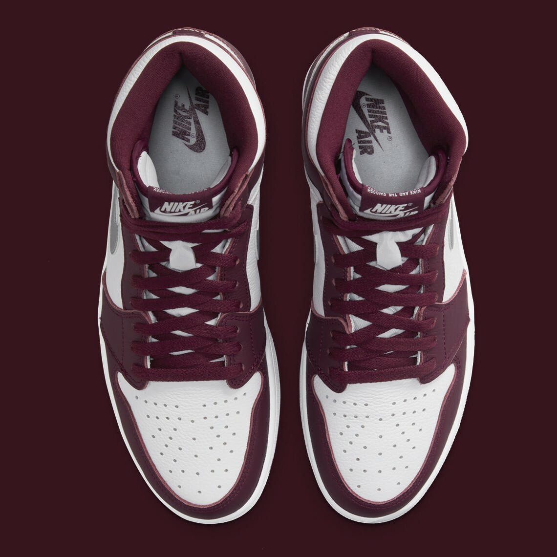 Nike Jordan 1 Retro High OG Bordeaux Size 10 555088-611 Nike Jordan 1 Retro High OG Bordeaux Size 10 555088-611
