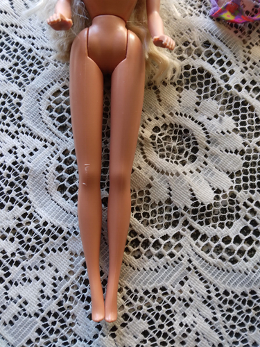 2 Vintage Mattel Barbie blonde Haare Malaysia & China + ein Puppenkopf - Bild 13 von 19