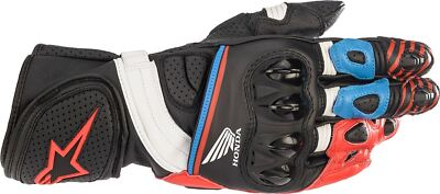 #ad #ad Alpinestars Honda GP Plus R v2 Gloves Black Red Blue 2XL $249.95