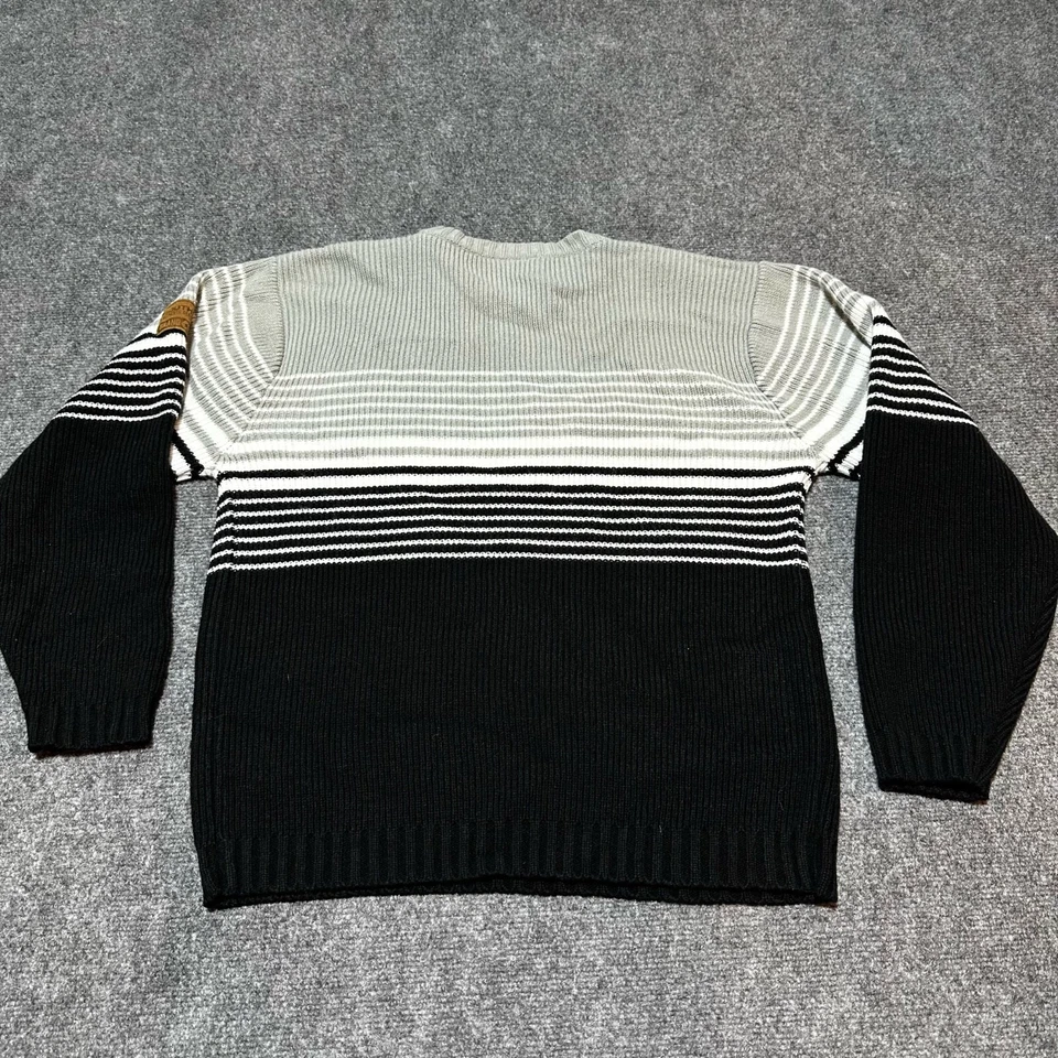 Suéter Polo Sur Niños Jóvenes Mediano Negro Pullover Cuello Redondo 100% Acrílico Niños Foto 2 de 4