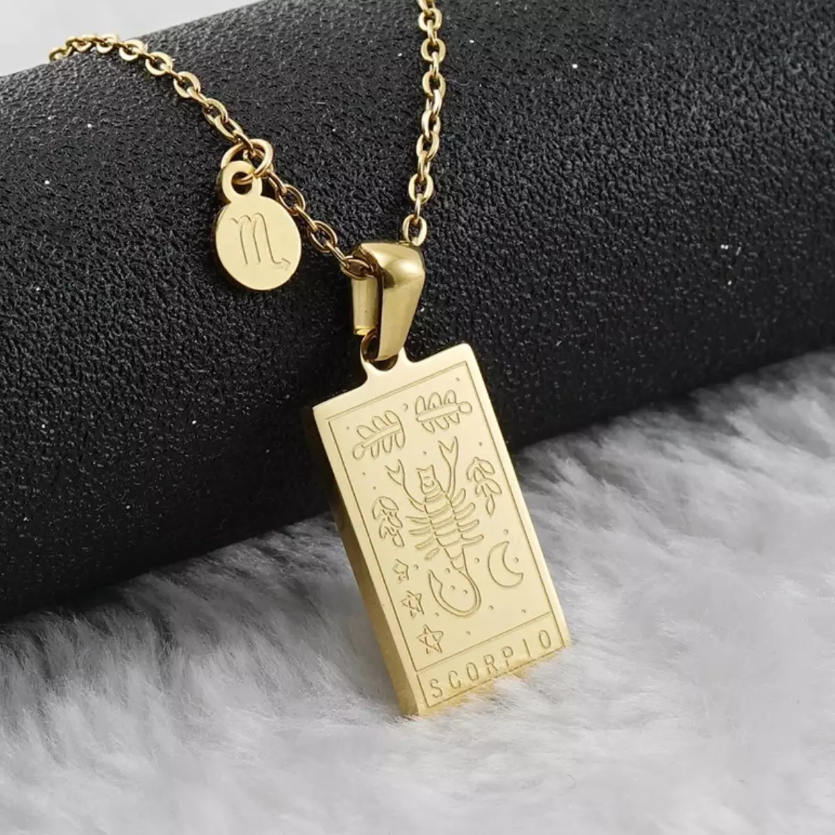 Spiritual gold necklace sale