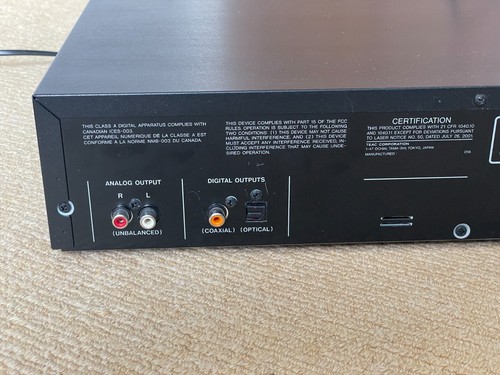 Reproductor de CD profesional Tascam CD-200 - Imagen 4 de 6